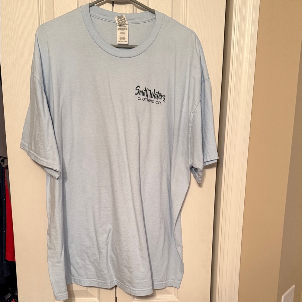 Gildan Sky Blue Short Sleeve Tee
